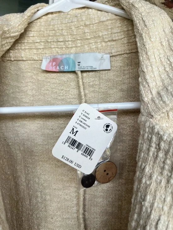 Free People Beach Cardigan *NWT* - Picture 3 of 4